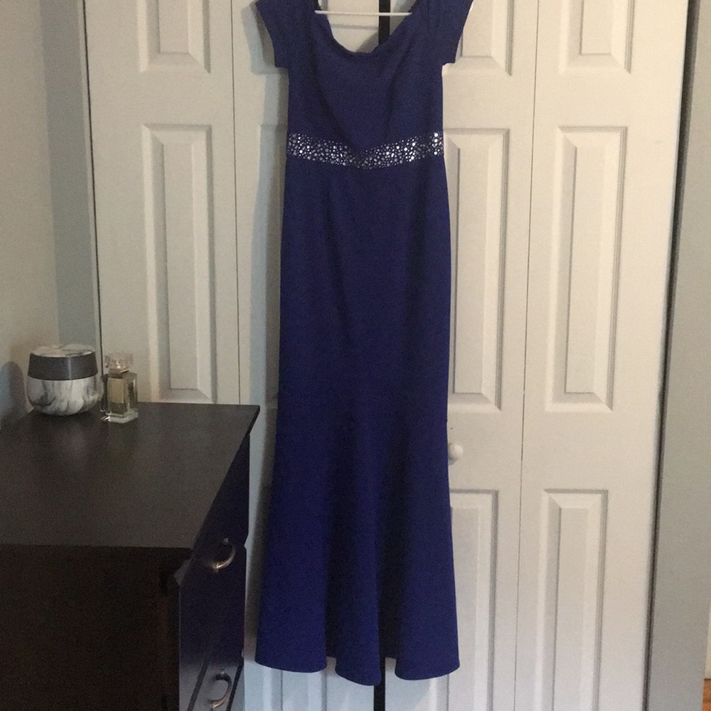Blue formal dress